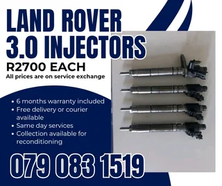 Land Rover 3.0 Injectors For Sale With Warranty Included