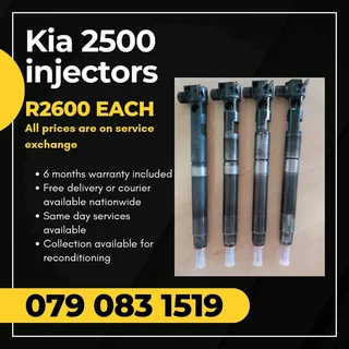 Kia 2500 Injectors For Sale With Warranty Included