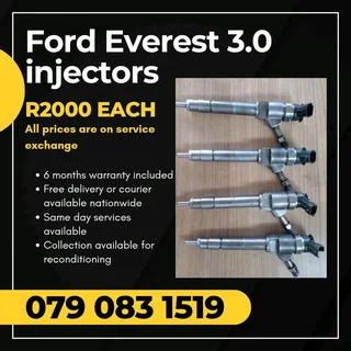 Ford Everest 3.0 Injectors For Sale With Warranty