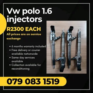 Vw Polo 1.6 Injectors For Sale With Warranty