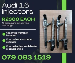 Audi 1.6 Injectors For Sale With Warranty Included
