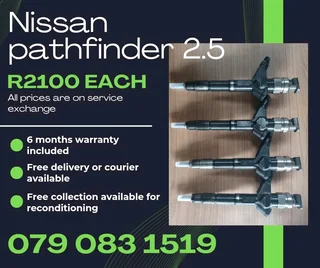 Nissan Pathfinder 2.5 Injectors For Sale With Warranty Included