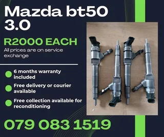 Mazda Bt50 3.0 Injectors For Sale With Warranty Included