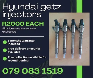 Hyundai Getz 1.5 Injectors For Sale With Warranty
