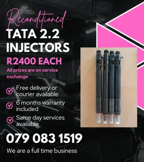 TATA 2.2 INJECTORS FOR SALE WITH WARRANTY