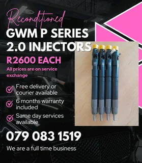 Gwm P Series Injectors For Sale With Warranty