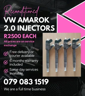 Vw Amarok 2.0 Injectors For Sale With Warranty Included