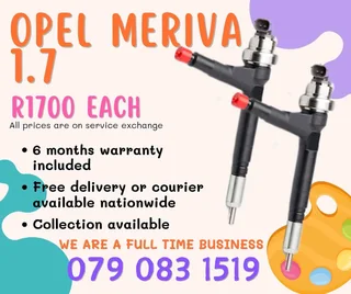 Opel Corsa 1.7 Injectors For Sale With