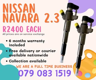 Nissan Np300 2.3 Injectors For Sale With Warranty Included