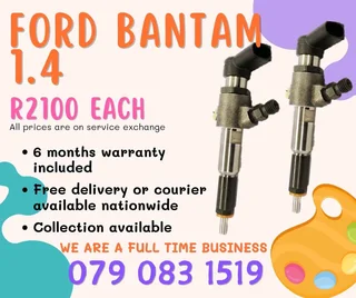 Ford Bamtam 1.4 Injectors For Sale With Warranty