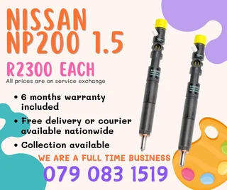 Nissan Np200 1.5 Injectors For Sale With Warranty