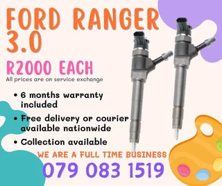 Ford Ranger 3.0 Injectors For Sale With Warranty Included