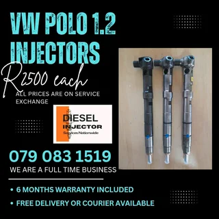 VW POLO 1.2 INJECTORS FOR SALE WITH WARRANTY INCLUDED