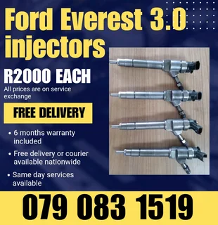 FORD EVEREST 3.0 INJECTORS FOR SALE WITH WARRANTY