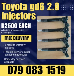 Toyota Gd6 Injectors For Sale With Warranty