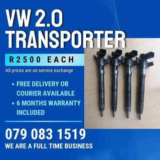 Vw Transporter 2.0 Injectors For Sale With Warranty