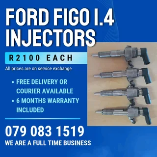 Ford Figo 1.4 Injectors For Sale With Warranty
