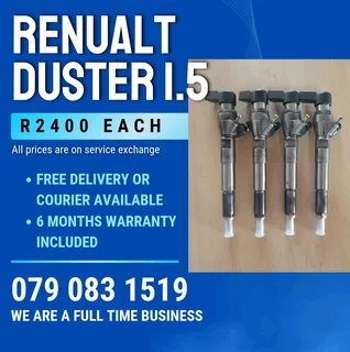 Renault Duster 1.5 Injectors For Sale With Warranty