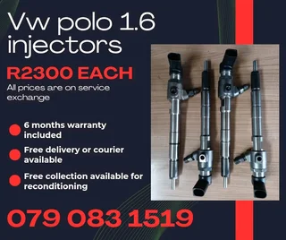 Vw Polo 1.6 Injectors For Sale With Warranty