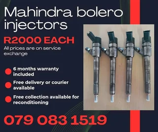 Mahindra Bolero Injectors For Sale With Warranty Included