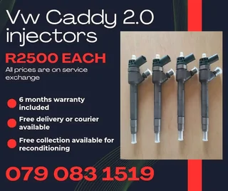 Vw Caddy 2.0 Injectors For Sale With Warranty