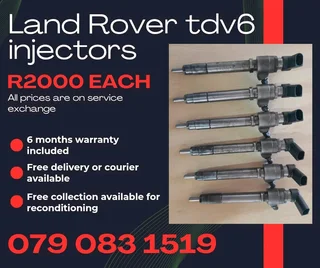 Land Rover Discovery Tdv6 Injectors For Sale With Warranty