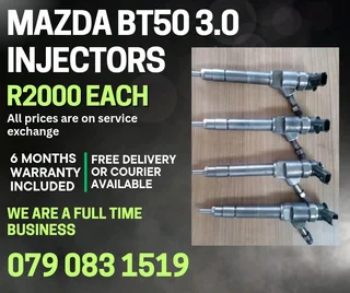 Mazda Bt50 3.0 Injectors For Sale With Warranty