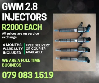 Gwm 2.8 Injectors For Sale With Warranty