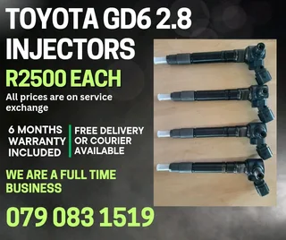 Toyota Gd6 Injectors For Sale With Warranty Included
