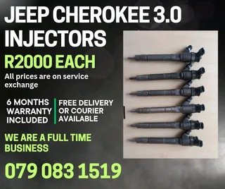 Jeep 3.0 Injectors For Sale With Warranty Included