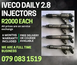 Iveco Daily 2.8 Injectors For Sale With Warranty Included