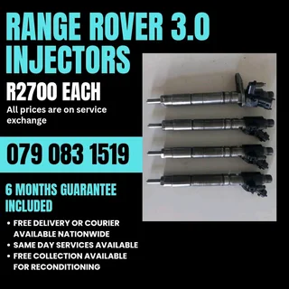 Range Rover 3.0 Injectors For Sale With Warranty