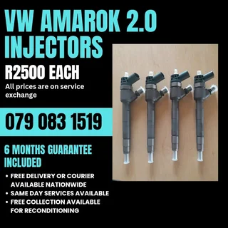 Vw Amarok 2.0 Injectors For Sale With Warranty