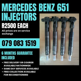 Mercedes Benz 651 Injectors For Sale With Warranty Included