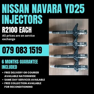 Nissan Navara Yd25 Injectors For Sale With Warranty Included