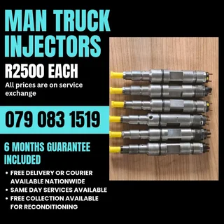 Man Truck Injectors For Sale With Warranty Included
