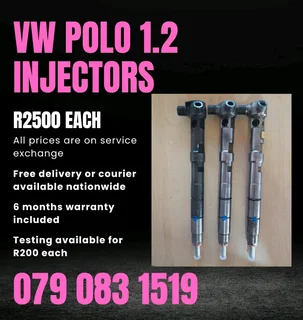 Vw Polo 1.2 Injectors For Sale With Warranty Included