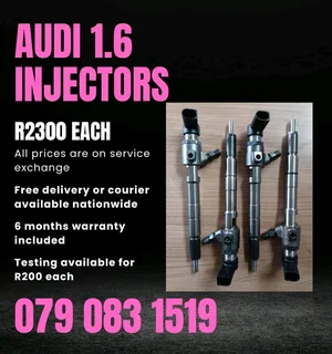 Audi 1.6 Injectors For Sale With Warranty Included
