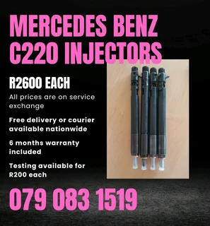 Mercedes Benz C220 Injectors For Sale With Warranty Included