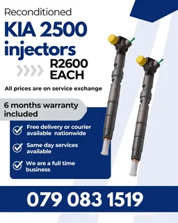 Kia 2500 Injectors For Sale With Warranty