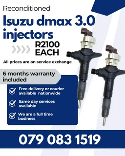 Isuzu Dmax Injectors For Sale With Warranty Included