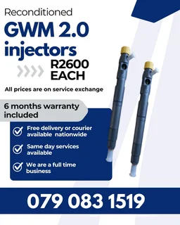 Gwm Steed 2.0 Injectors For Sale With Warranty Included