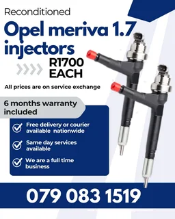 Opel Meriva 1.7 Injectors For Sale With Warranty