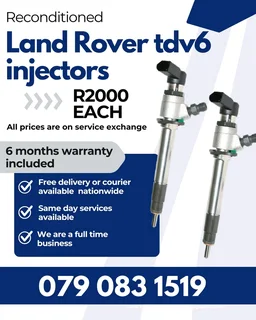 Land Rover Discovery Tdv6 Injectors For Sale With Warranty