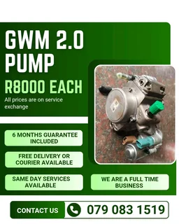Gwm Steed 2.0 Pump For Sale With Warranty