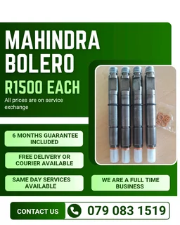 Mahindra Bolero Injectors For Sale With Warranty Included