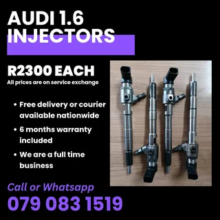 Audi 1.6 Injectors For Sale With Warranty Included