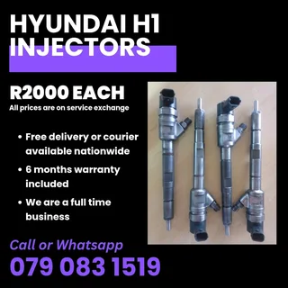Hyundai H1 Injectors For Sale With Warranty Included