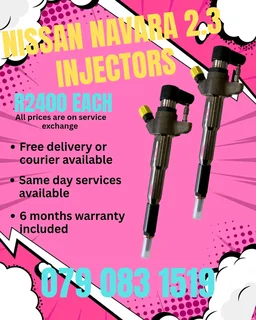 Nissan Navara 2.3 Injectors For Sale With Warranty Included