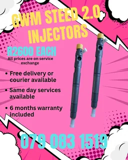Gwm Steed 2.0 Injectors For Sale With Warranty Included